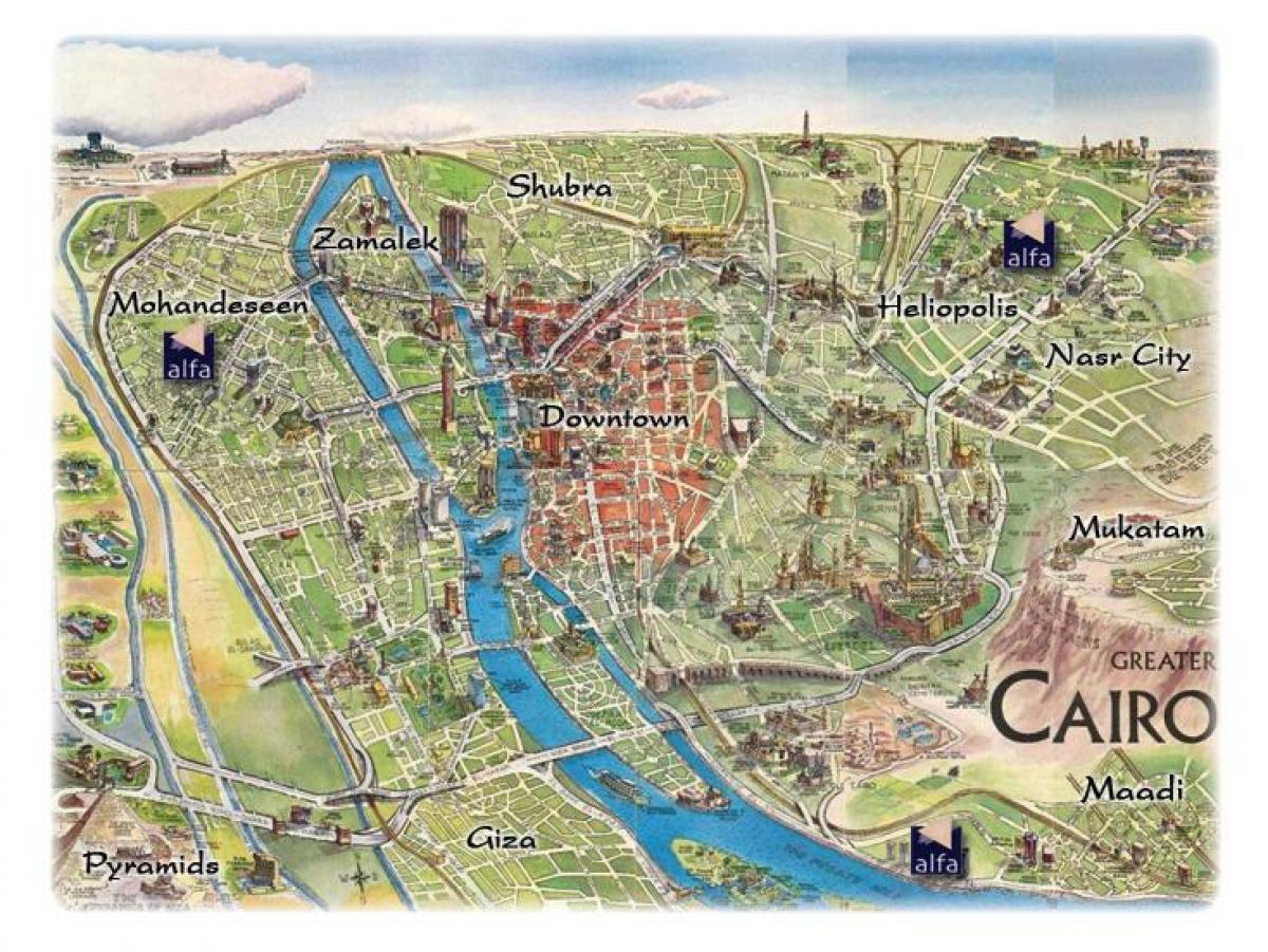 Карта мохандесин Каир