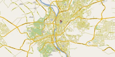 Город Каир карта