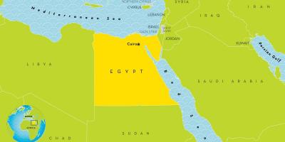 Карта Африки Каир